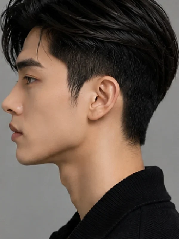 Kiểu Tóc Side Part Nam Đẹp, Lịch Lãm Và Dễ Tạo Kiểu - Góc nghiêng bên