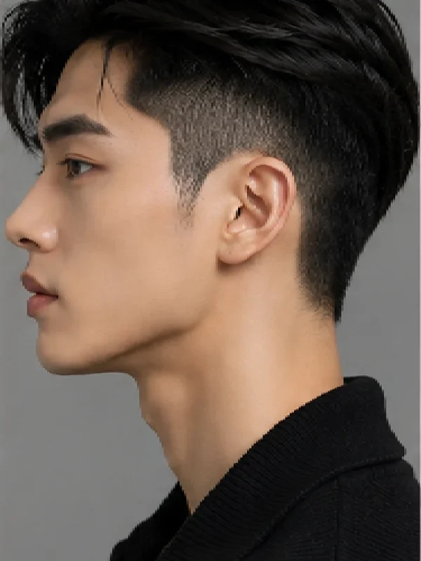 Kiểu Tóc Undercut Nam Đẹp, Gọn Gàng Và Nam Tính - Góc nghiêng bên