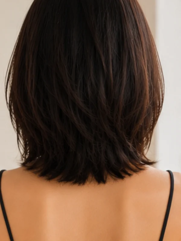 Kiểu Tóc Lob Nữ Đẹp, Trẻ Trung Được Yêu Thích Nhất - Góc phía sau