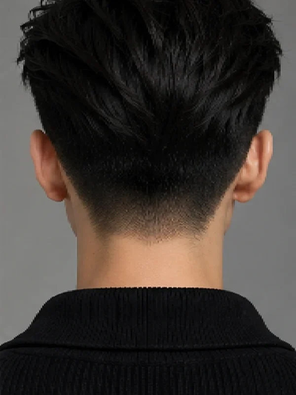 Kiểu Tóc Undercut Nam Đẹp, Gọn Gàng Và Nam Tính - Góc phía sau