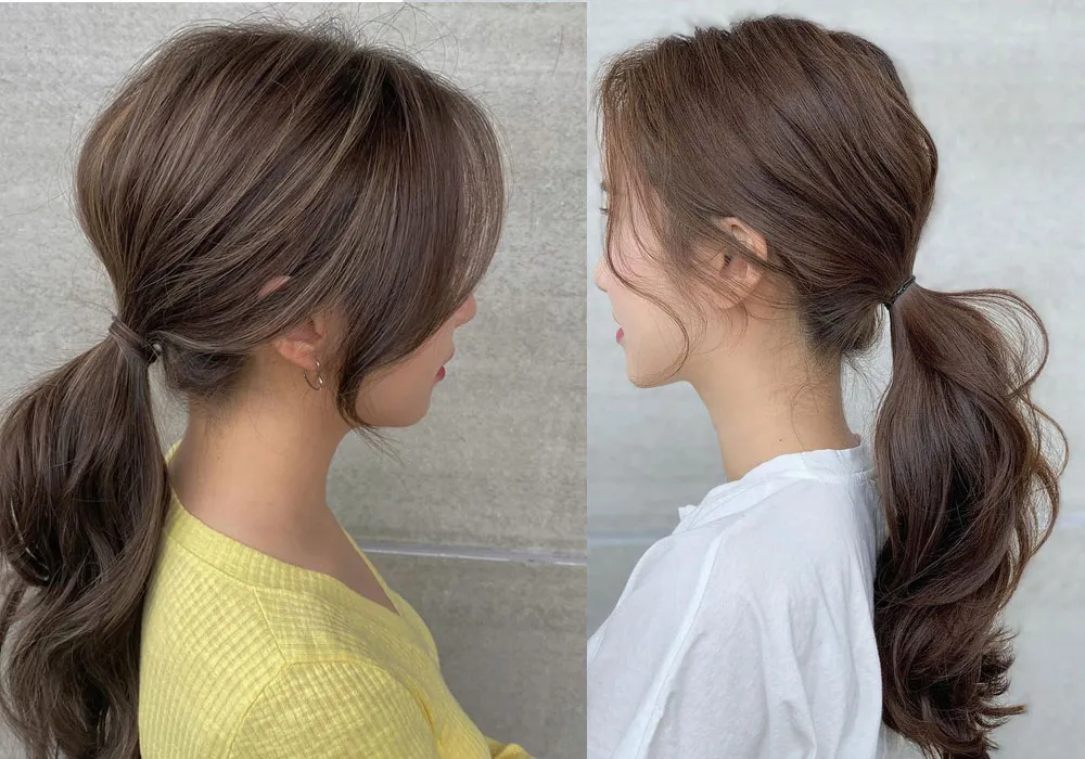 LOB công sở sang tóc lob ngang vai mềm mại