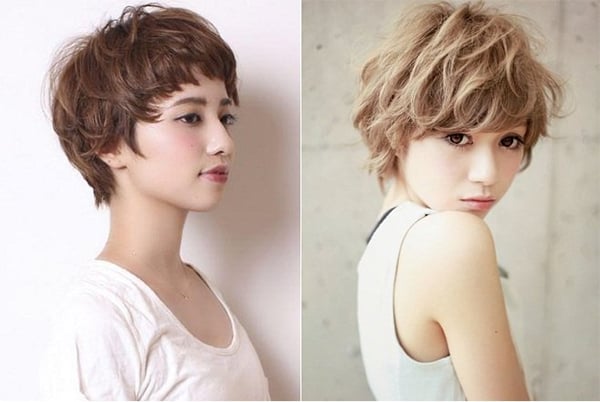 Pixie mái thưa trẻ mái tóc đẹp tôn khuôn mặt
