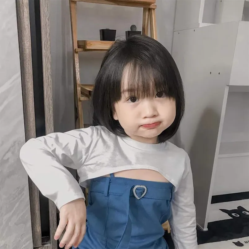 Kiểu cắt tóc bé Kiểu tóc tém bob ngắn cho bé năng động gọn đẹp Phong cách tóc Kiểu tóc tém bob ngắn cho bé năng động dễ chăm sóc