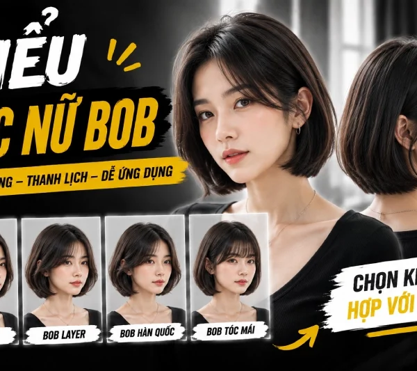 Kiểu tóc nữ BOB – kiểu tóc đẹp