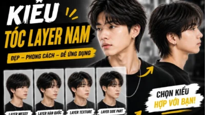 Kiểu Tóc Layer Nam