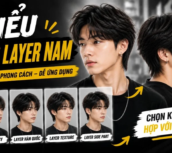 Kiểu Tóc Layer Nam – kiểu tóc đẹp