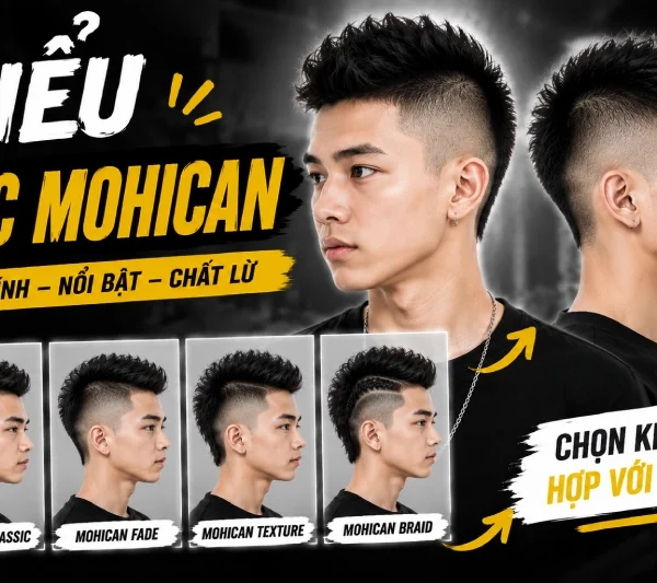 Kiểu Tóc Mohican – kiểu tóc đẹp