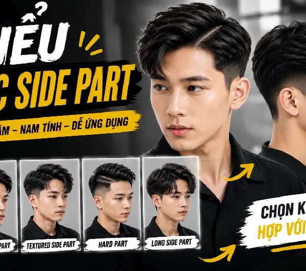 Kiểu Tóc Side Part – kiểu tóc đẹp