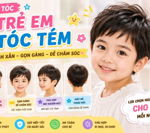 Kiểu Tóc Tém Trẻ Em – kiểu tóc đẹp
