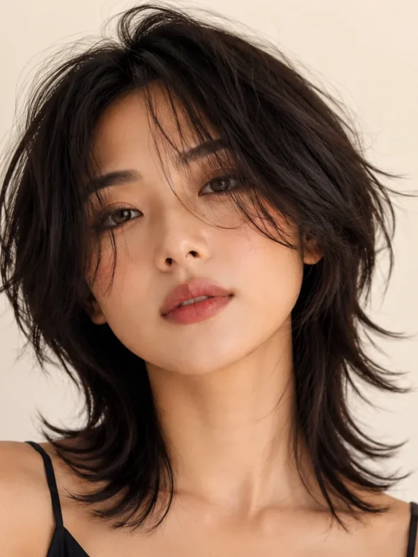 Kiểu Tóc Layer Wolf Cut – kiểu tóc đẹp