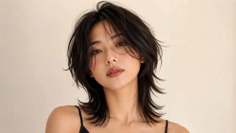 Kiểu Tóc Layer Wolf Cut - kiểu tóc salon