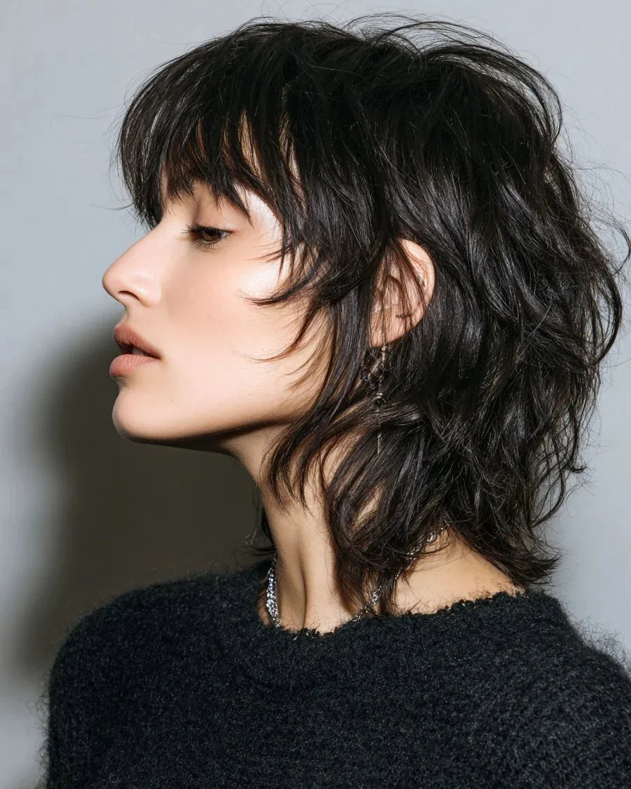 Kiểu tóc Wolf cut đẹp nữ tính