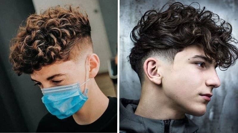 Phong cách tóc Curly Quiff nam trẻ trung