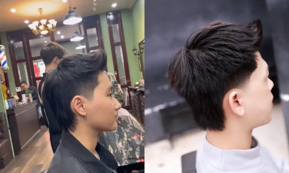Kiểu cắt tóc Curly Quiff nam đẹp chuyên nghiệp