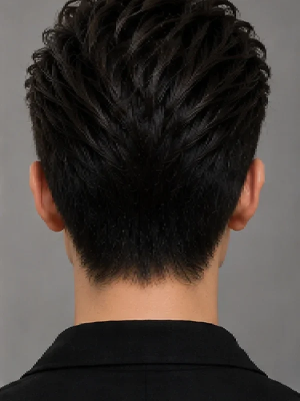 Kiểu tóc Quiff nam đẹp, nam tính và thời thượng - Góc phía sau
