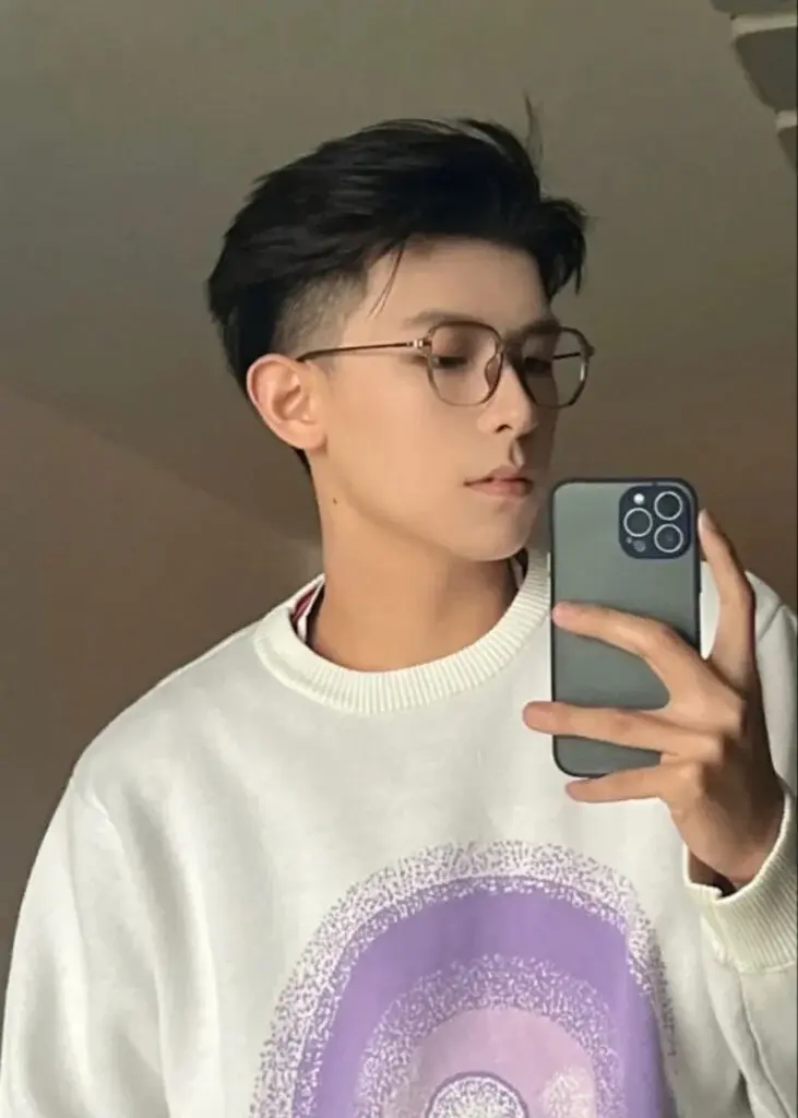 Form tóc Ivy League Fade nam skin fade chuẩn