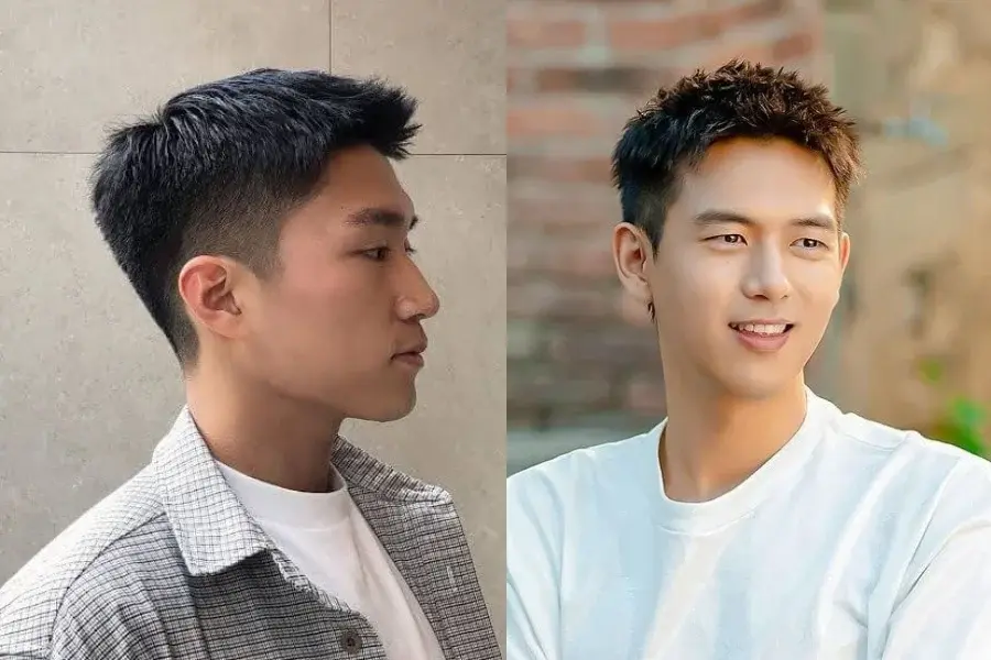 Xu hướng tóc Ivy League nam không vuốt fade cá tính