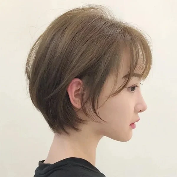 Phong cách K-beauty Kiểu tóc bob Hàn Quốc curtain bangs đẹp Kiểu tóc bob Hàn Quốc xu hướng hot