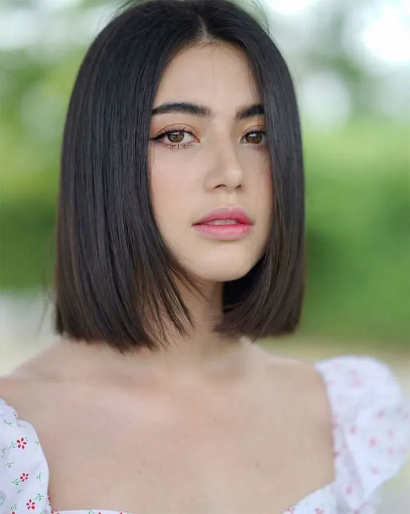 Style tóc thẳng Kiểu tóc bob thẳng sang trọng gọn Kiểu tóc bob thẳng mượt bóng đẹp