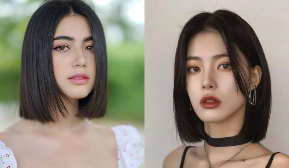 Style tóc thẳng Kiểu tóc bob thẳng sang trọng gọn Kiểu tóc bob thẳng mượt bóng đẹp