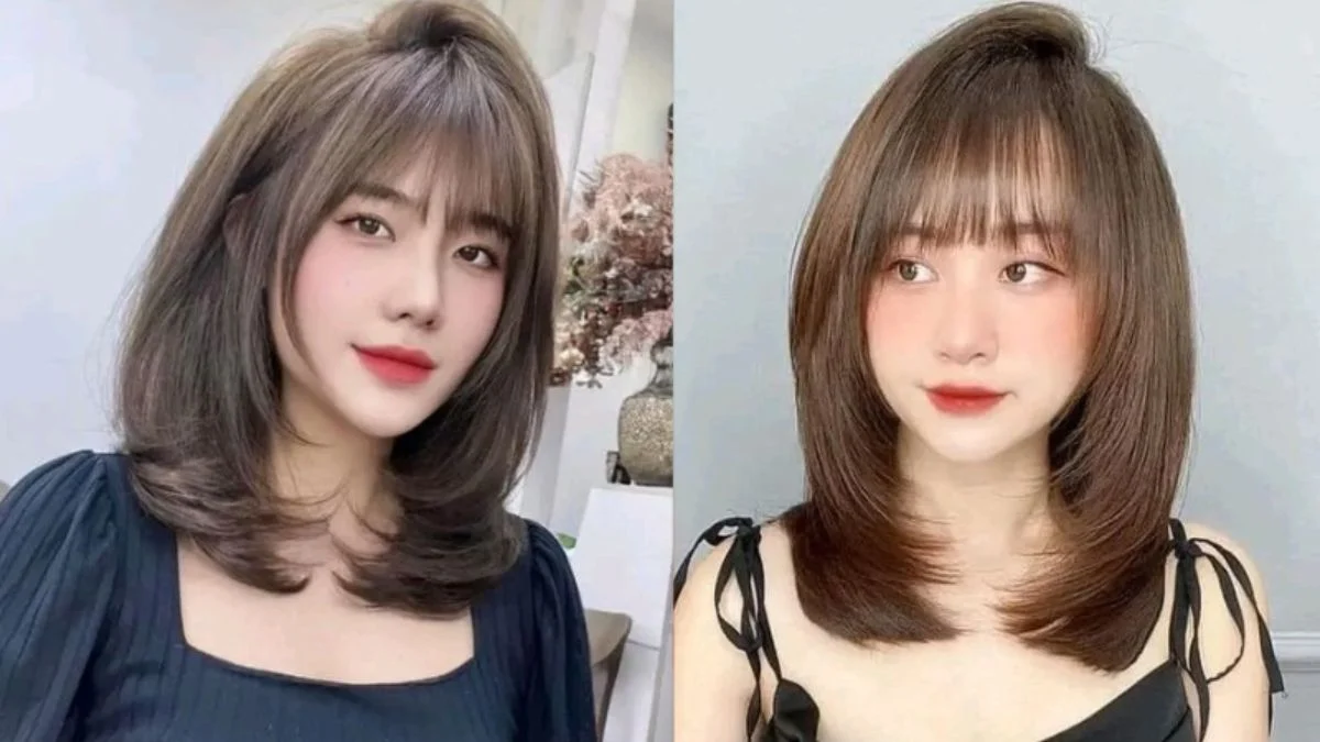 Form tóc bob Kiểu tóc bob uốn chữ C gọn dễ phối Kiểu tóc bob uốn chữ C cúp gọn đẹp