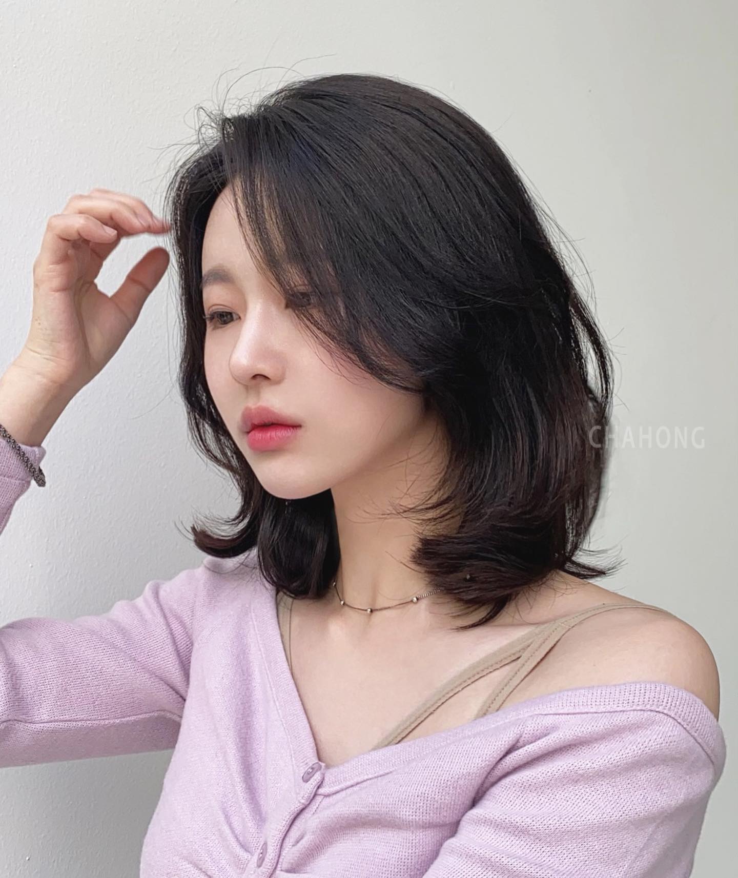 Form tóc bob Kiểu tóc bob uốn cụp gọn dễ phối Kiểu tóc bob uốn cụp cúp gọn đẹp