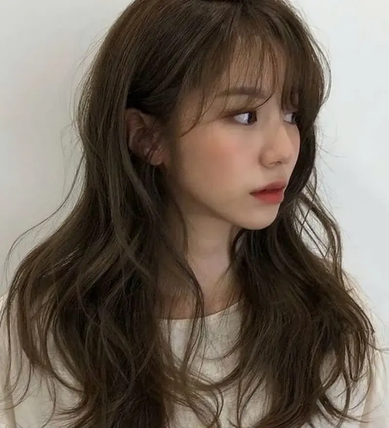 Mẫu mái tóc Kiểu tóc Butterfly Cut nữ mái bay tôn mắt đẹp Kiểu tóc Butterfly Cut nữ mái bay đẹp tôn khuôn mặt