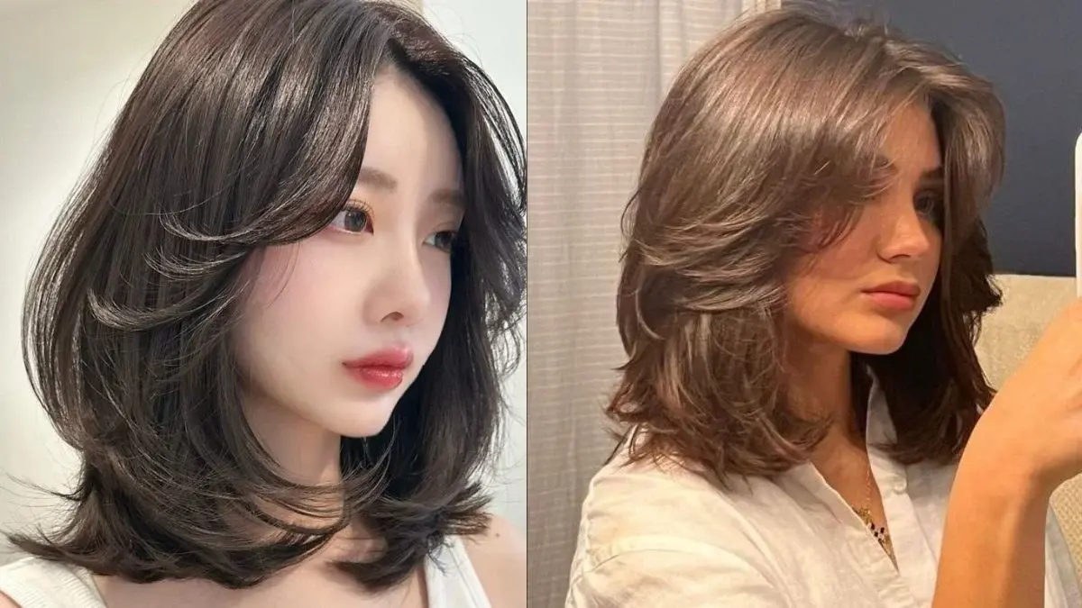 Kiểu cắt tóc ngắn Kiểu tóc Butterfly Cut nữ ngắn gọn sắc nét Kiểu tóc Butterfly Cut nữ ngắn gọn cá tính