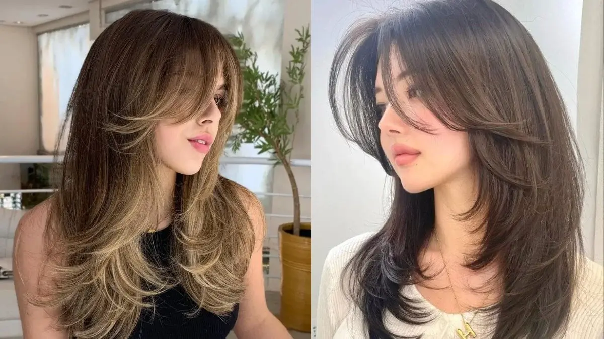 Kiểu cắt tóc ngắn Kiểu tóc Butterfly Cut nữ ngang vai gọn sắc nét Kiểu tóc Butterfly Cut nữ ngang vai gọn cá tính
