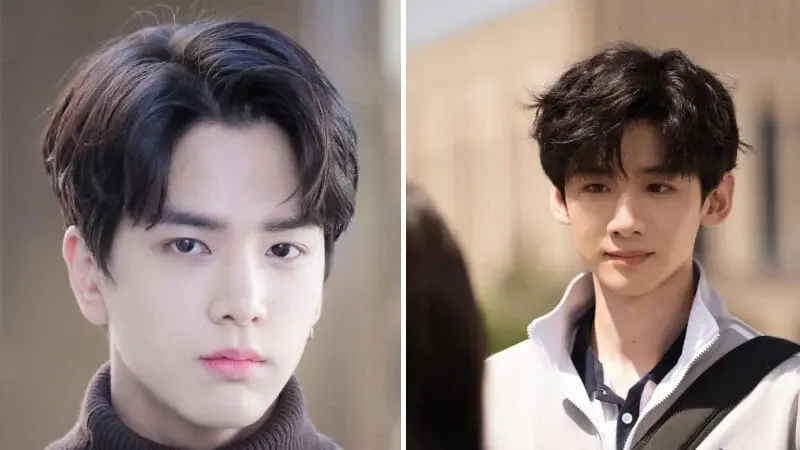Xu hướng tóc Kiểu tóc Comma Hair nam Hàn Quốc K-beauty tự nhiên