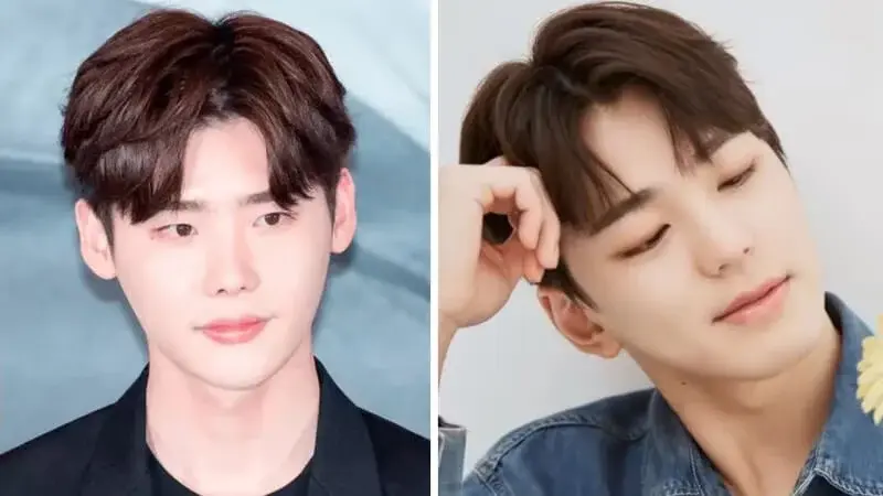 Dáng tóc Kiểu tóc Comma Hair nam nhuộm màu màu đẹp tự nhiên