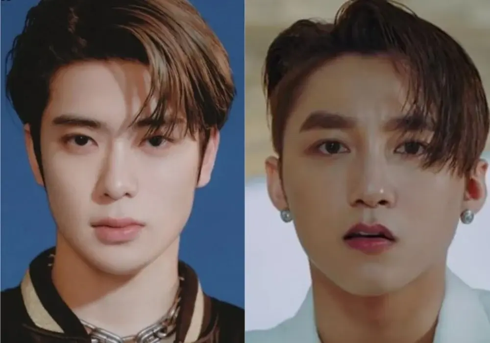 Kiểu tóc Comma Hair nam nhuộm màu màu đẹp tự nhiên