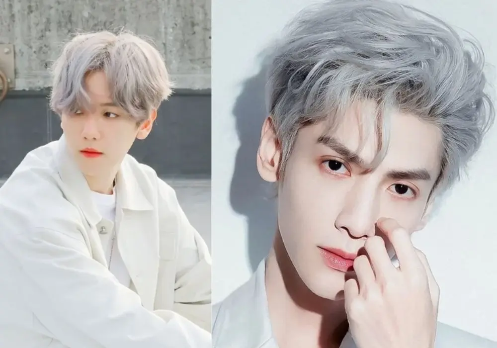 Phong cách tóc Kiểu tóc Comma Hair nam uốn xoăn tạo texture sóng nhẹ nữ tính