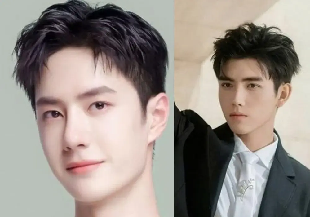 Kiểu cắt tóc Kiểu tóc Comma Hair nam uốn xoăn tạo texture bồng bềnh đẹp