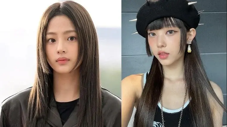 Phong cách K-beauty Kiểu tóc Hime Cut nữ Hàn Quốc curtain bangs đẹp Kiểu tóc Hime Cut nữ Hàn Quốc xu hướng hot