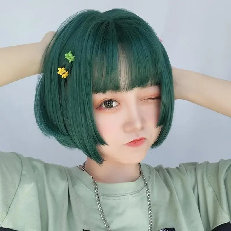 Kiểu cắt tóc ngắn Kiểu tóc Hime Cut nữ ngắn gọn sắc nét Kiểu tóc Hime Cut nữ ngắn gọn cá tính