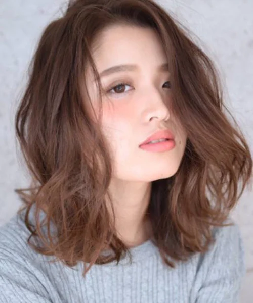 Kiểu cắt lob Kiểu tóc lob cho tóc mỏng ngang vai dễ phối Kiểu tóc lob cho tóc mỏng ngang vai mềm mại