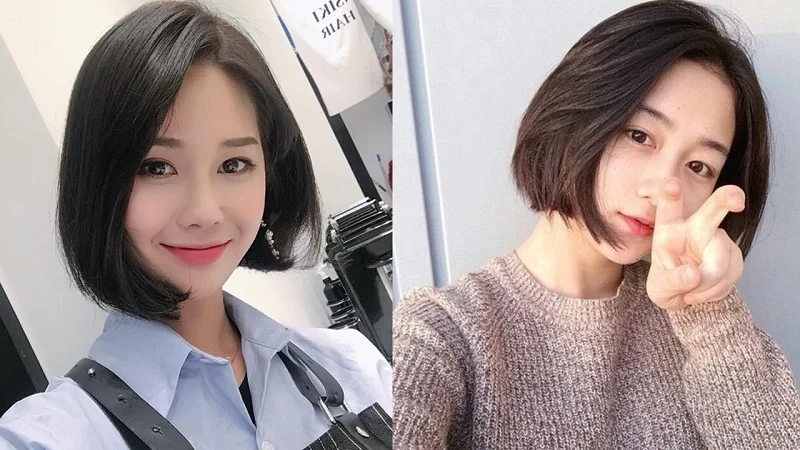 Kiểu cắt lob Kiểu tóc lob không mái ngang vai dễ phối Kiểu tóc lob không mái ngang vai mềm mại