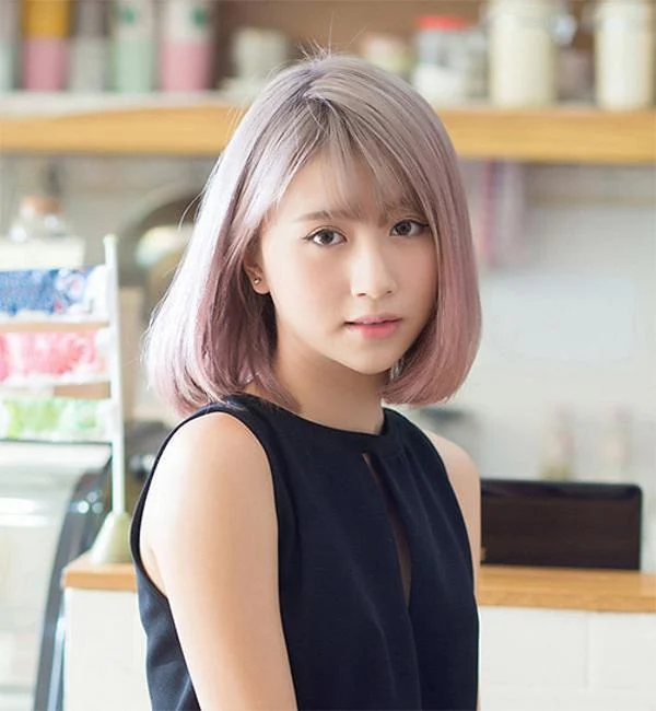 Kiểu cắt lob Kiểu tóc long lob ngang vai dễ phối Kiểu tóc long lob ngang vai mềm mại