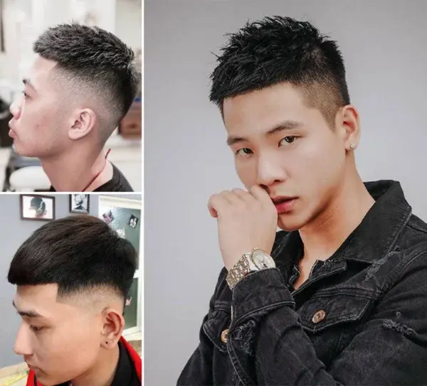 Style fade Kiểu tóc Mohican Fade nam taper fade đẹp Style tóc Kiểu tóc Mohican Fade nam skin fade chuẩn