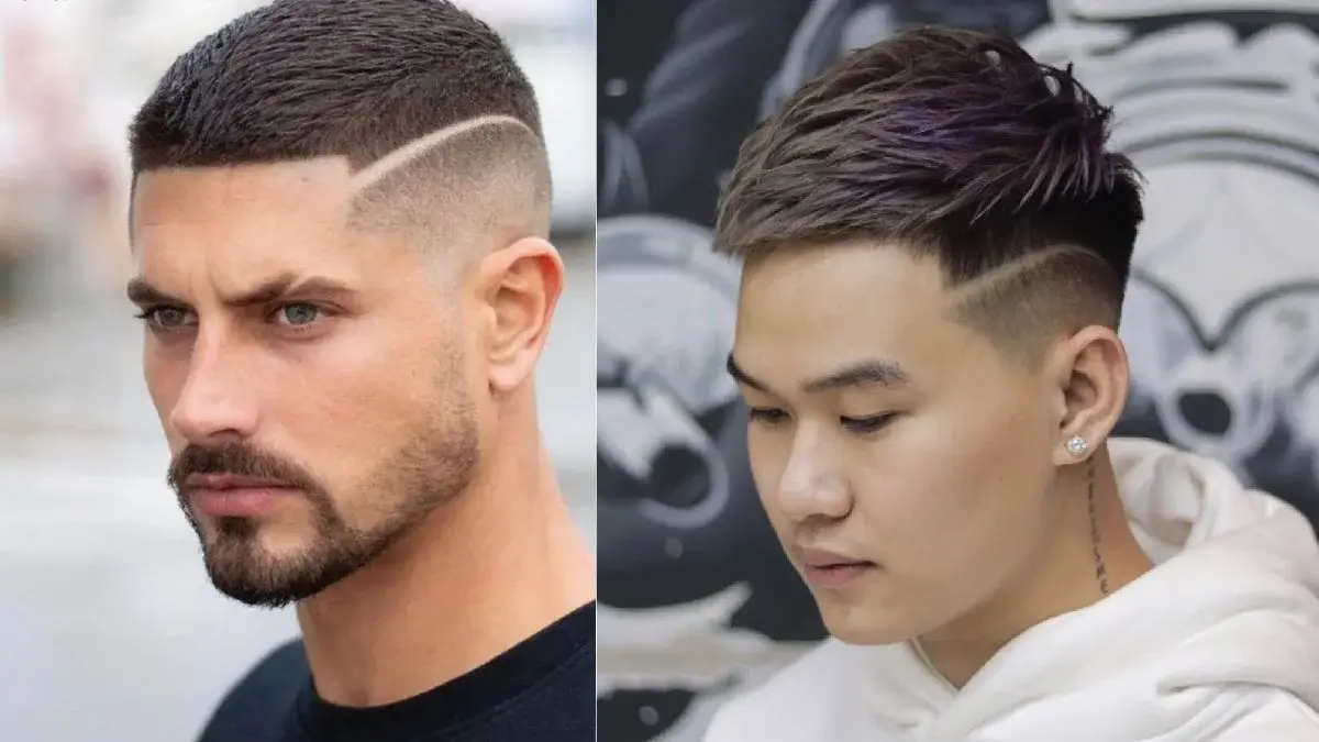 Phong cách tóc fade Kiểu tóc Mohican Fade nam high fade nổi bật Kiểu tóc Mohican Fade nam chuyển tiếp mượt