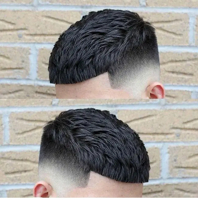 Phong cách tóc nam Kiểu tóc Mohican nam không vuốt trẻ trung Mẫu tóc Kiểu tóc Mohican nam không vuốt đẹp gọn gàng