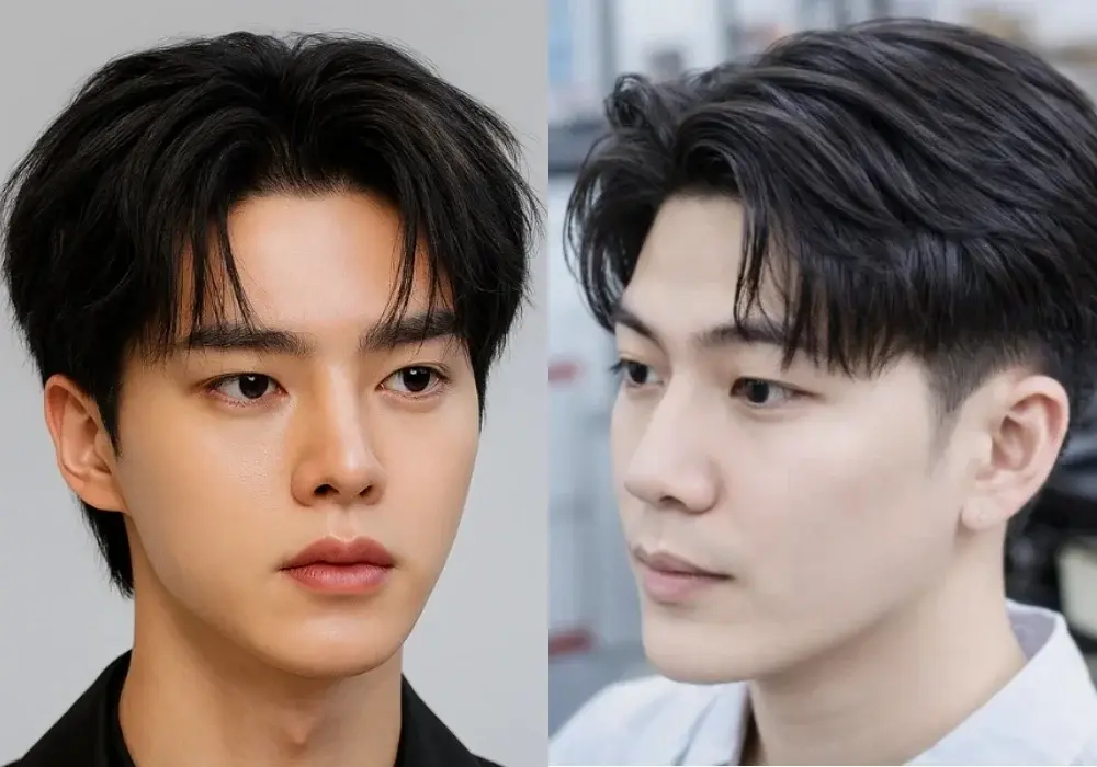 Xu hướng tóc Kiểu tóc Two Block Comma Hair nam hot năm nay