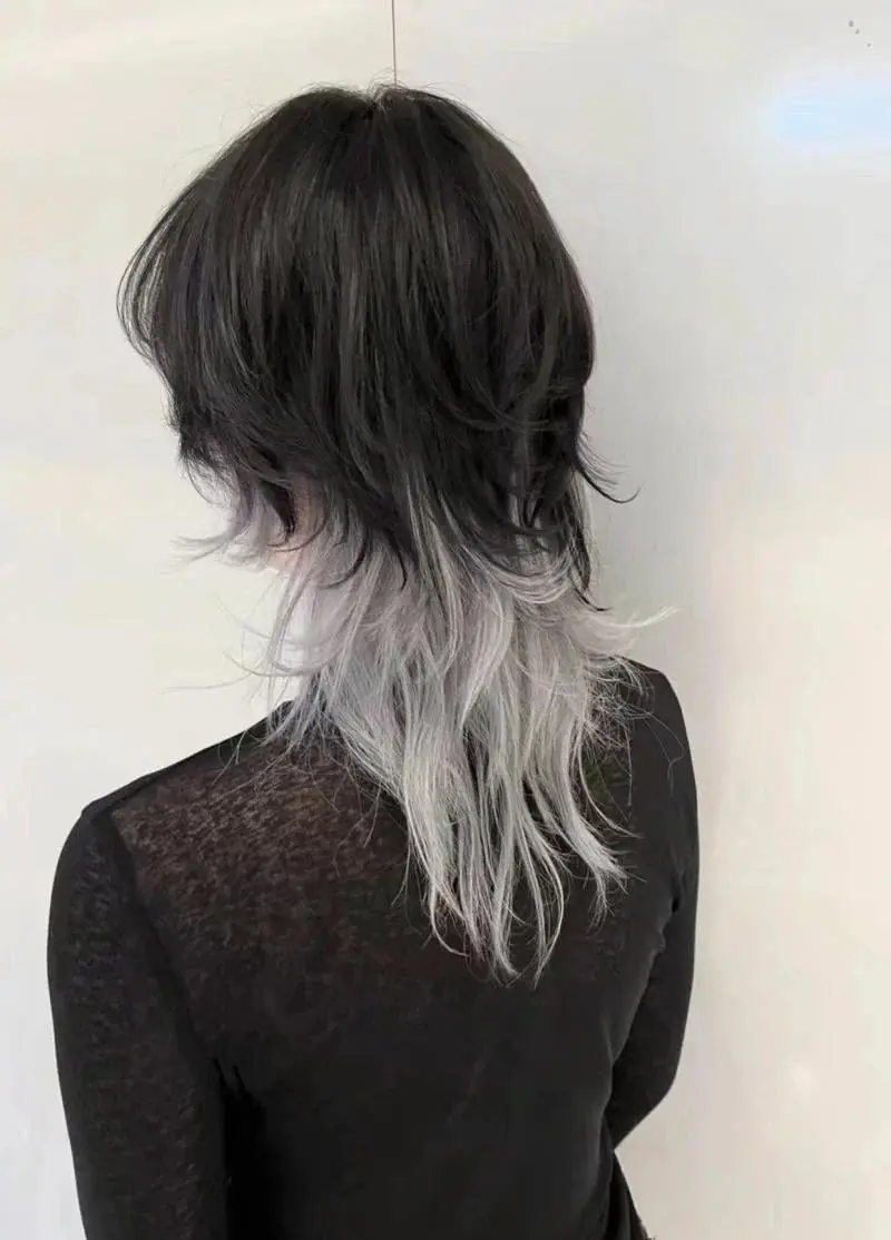 Phong cách tóc dài Kiểu tóc Wolf Cut nữ dài sang trọng Kiểu tóc Wolf Cut nữ dài mềm mại nữ tính