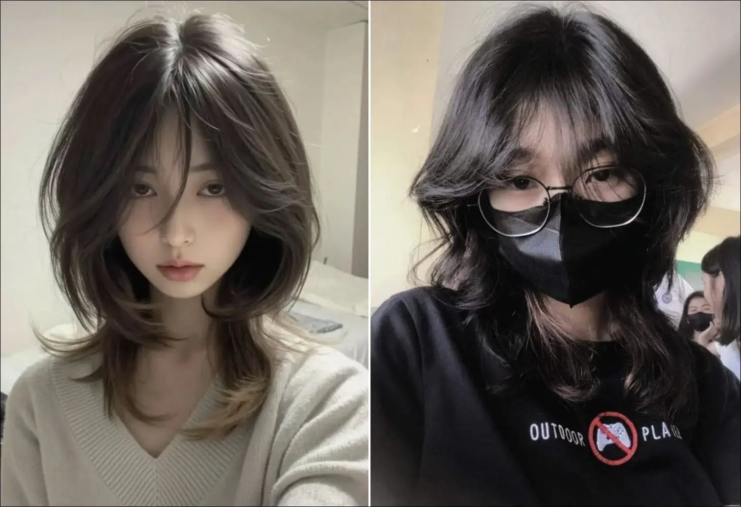 Tạo kiểu tóc nữ Kiểu tóc Wolf Cut nữ mullet đơn giản đẹp Kiểu tóc Wolf Cut nữ mullet đẹp nữ tính