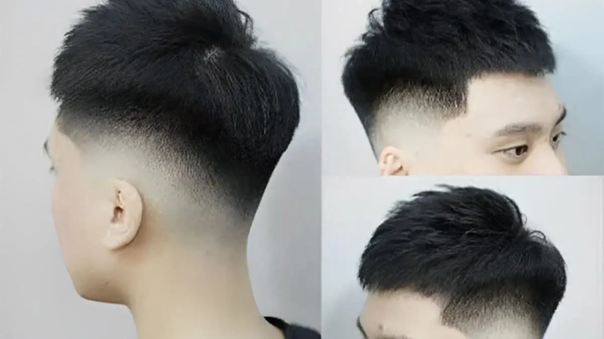 Style layer Layer nam cạo hai bên nhẹ bồng bềnh Form tóc Layer nam cạo hai bên ôm mặt nhẹ
