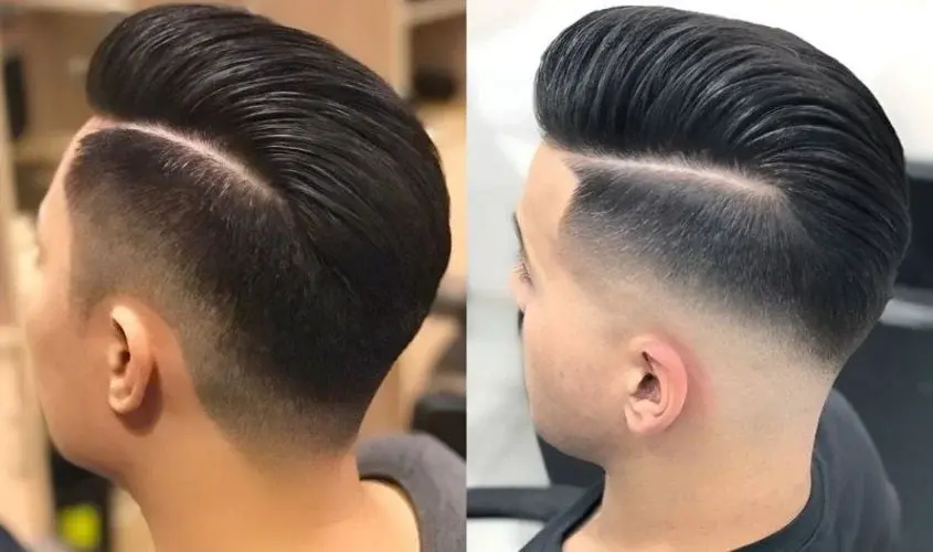 Tóc undercut đẹp Layer Undercut nam cạo hai bên gọn Xu hướng tóc Layer Undercut nam tóc dài đỉnh đầu
