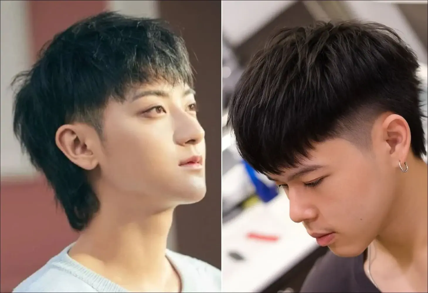 Tóc layer đẹp Mullet Layer nam kỹ thuật tỉa tầng Phong cách tóc Mullet Layer nam dễ tạo kiểu