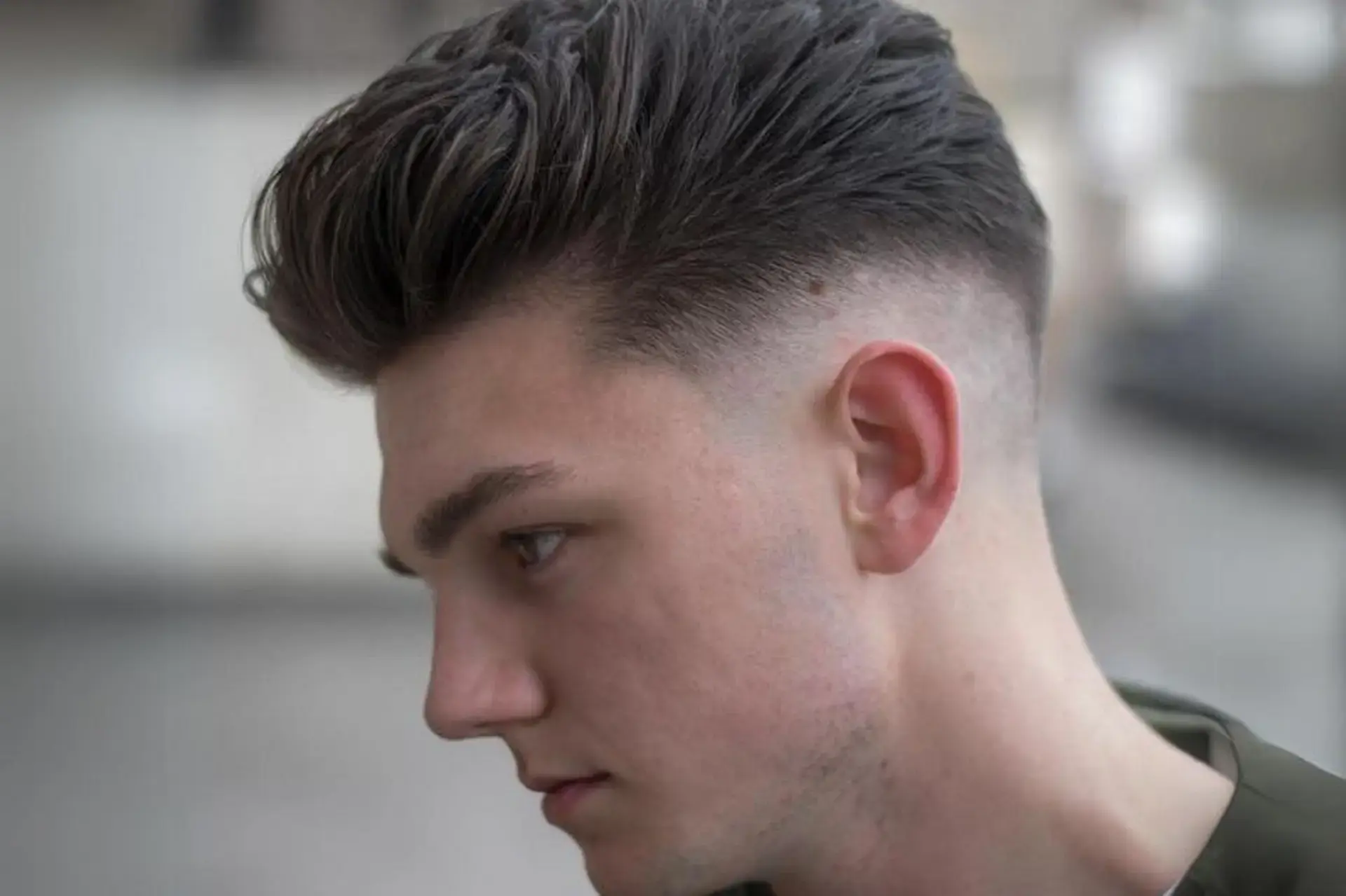Kiểu tóc Pompadour Quiff nam đẹp gọn gàng