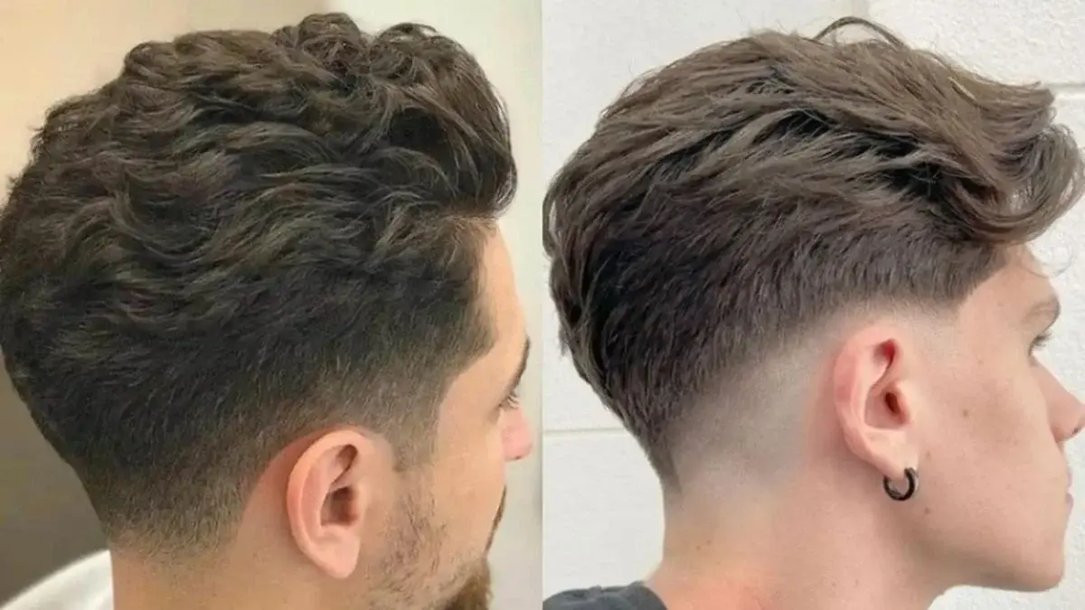 Form tóc Pompadour Slick Back gọn sắc nét